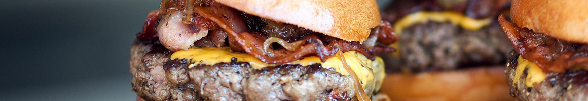 Eating Barbeque Burger Hawaiian at Waikiki Hawaiian BBQ restaurant in El Cerrito, CA.